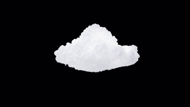 VFX Volume Cloud 360 Rotation | Alpha Channel | Eye Level | Variation5