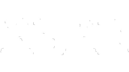 Fototapeta premium Grunge texture overlay featuring scattered small dark pencil marks on a plain white vector illustration background