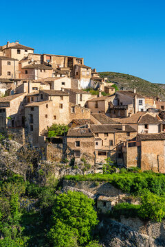 Sceni view in Bocairent, beautiful village in the Valenciant Community, Span.