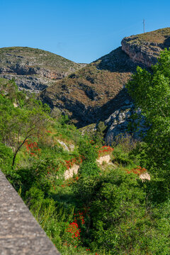 Sceni view in Bocairent, beautiful village in the Valenciant Community, Span.
