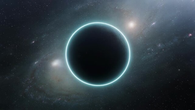 Firefly journey through the cosmos revealing mysteries of swirling galaxies and dark celestial bodies in space