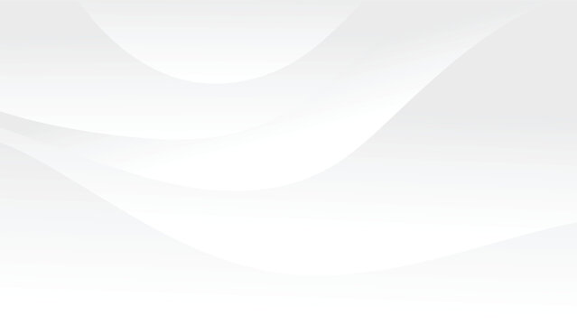 white background with abstract wavy shape and color gradient decoration