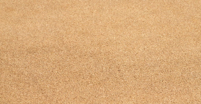 Natural brown cork board surface texture background with fine granular pattern