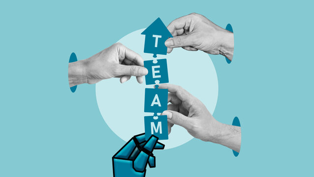 Human AI Collaboration Augmented Intelligence AI Teamwork Hybrid Intelligence Human Machine Partnership Collaborative Intelligence Future of Work Digital Transformation