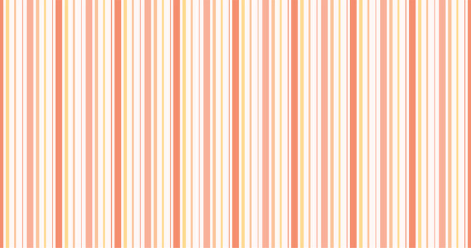 Seamless Pastel Vertical Stripes Seamless Vector Pattern Background for Warm Minimalist Summer Textile, Packaging, and Clothing Design