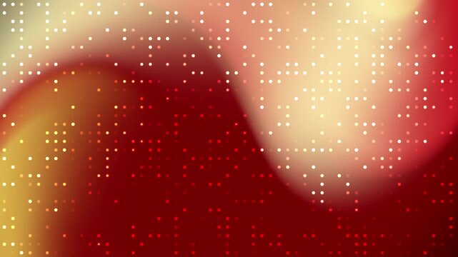 Perfect for vibrant designs, this abstract background features a redorange gradient with a white square dot grid pattern. Ideal for modern projects.