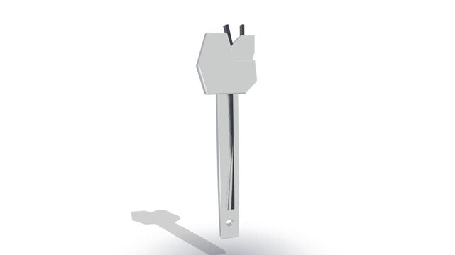 Animated video of construction tools