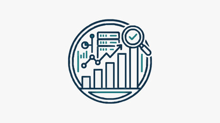 Obraz premium Data Analysis and Insights Illustration