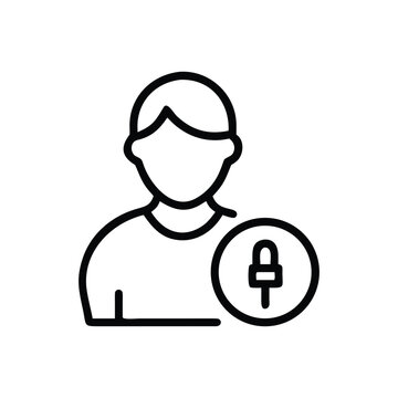 User Privacy Profile Icon Security Vector Symbol Pack