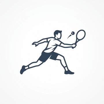 vector illustration of a man running