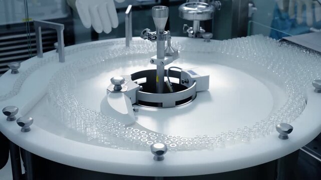 Biopharma Vaccine Production Line 4K Corporate Film