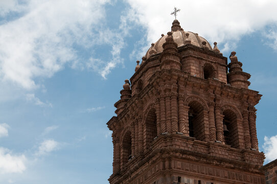 The Coricancha bell tower