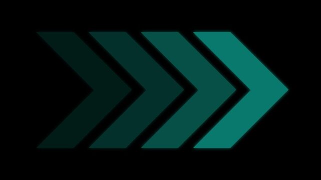 Arrow icon concept animation, arrows sign right to left animation concept, arrow loop animation left direction concept, arrow loading icon animation