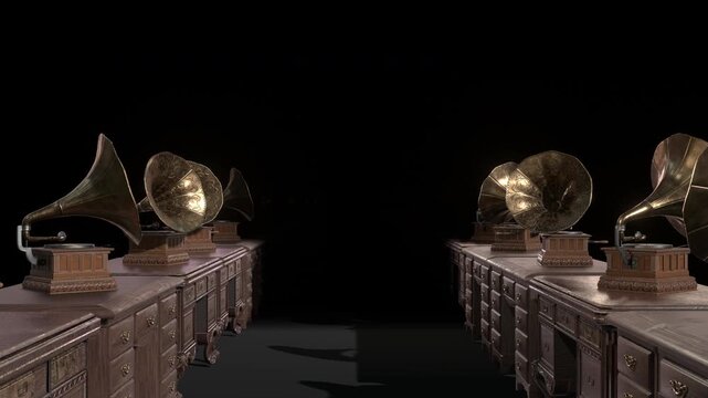 Gramophone Classic Background and Loop