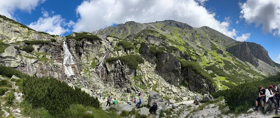 High Tatras waterfall Skok © Peter K