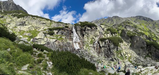 High Tatras waterfall Skok © Peter K