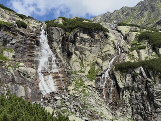 High Tatras waterfall Skok © Peter K