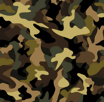 Camouflage Seamless Pattern