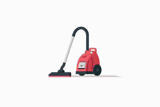 Vacuum Cleaner isolated illustration
