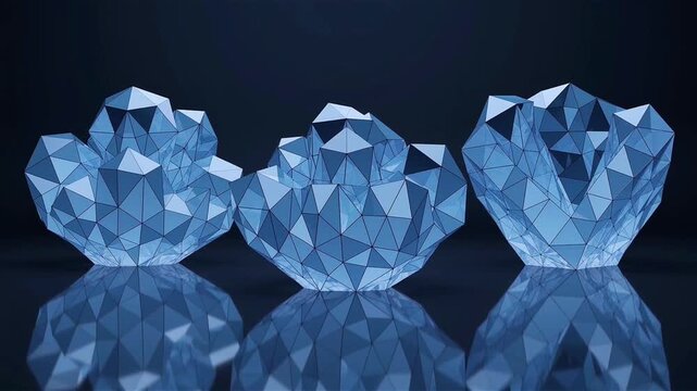 Slow rotating around the diamond, beautiful background. 4k, close-up, seamless loop. Close-up of slowly rotating red diamond. Seamless loop, nice looping background.