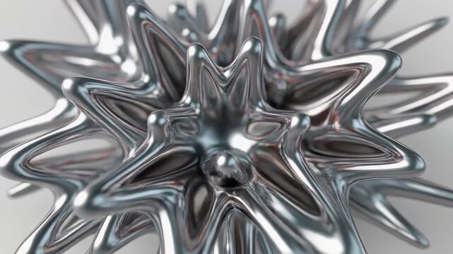 Close-up spinning dandelion seed head in slow motion