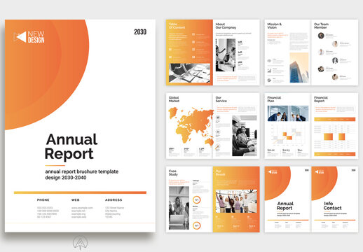 Annual Report Brochure Template