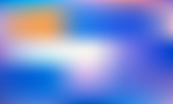 Abstract smooth gradient background featuring vibrant blue and soft orange tones creates a modern artistic atmosphere suitable for digital graphic design projects.