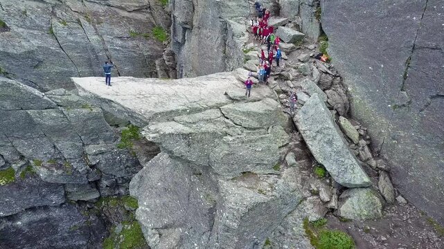Trolltunga or Troll Tongue, Norway