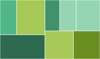 Abstract Green Football Soccer Field Background with Geometric Square Pattern Vector Design for Sports Championship Match Banner Template © Swanlake