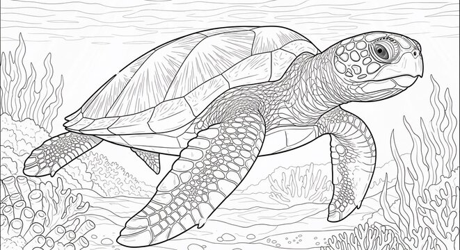 Oceanic Sentinel's Uncolored Journey
