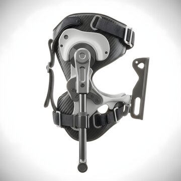 Exoskeleton hip joint actuator. Robotic medical device for mobility and physical rehabilitation.