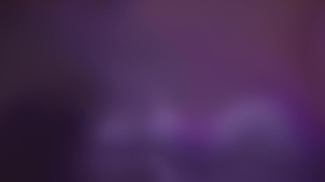 Deep purple bokeh background with soft light leaks, ethereal violet gradient texture, dreamy cinematic blur for creative video overlays