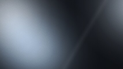 Dark moody metallic textured background with striking left spotlight ray © VectorStockStuff