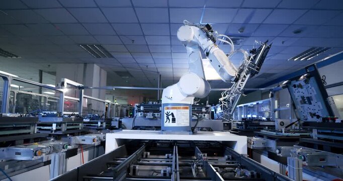  Chip Manufacturing Cleanroom 4K High Tech Production