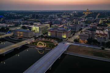 Fototapeta premium Des Moines, Iowa