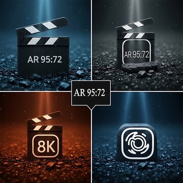 4K 8K UHD HDR TV screen display test patterns.