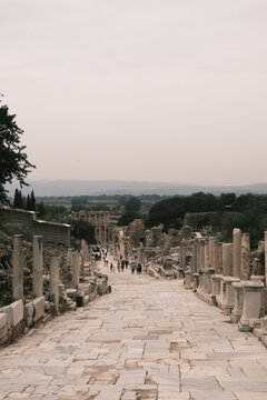 Ephesus izmir Turkiye roman ruins 
