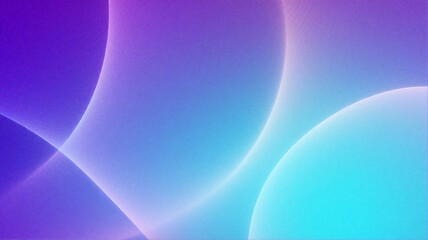 Abstract Gradient Mesh Wallpaper Transitioning from Electric Violet to Luminous Cyan