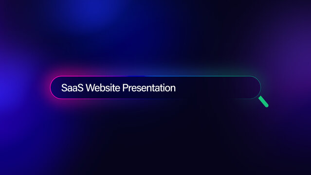 Animated Saas Website Promo and Startup App Presentation Animation Template