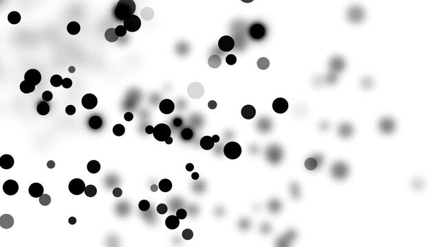 Soft bokeh lights and glowing dots background, creating a dreamy abstract backdrop with a clean modern loo animation.