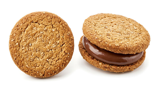 Crunchy whole wheat biscuits combined with a thick, sweet, and delicious layer of chocolate cream filling