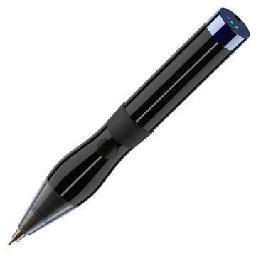 A smart interactive whiteboard stylus pen, transparent background