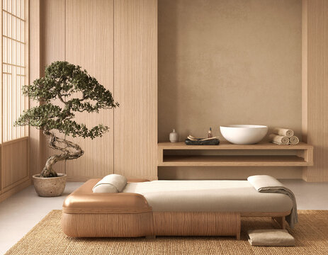 modern living room with sofa