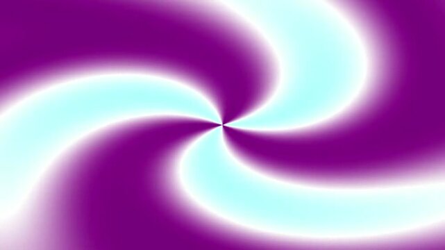 Abstract Purple and Cyan Spiral Waves Animated Background