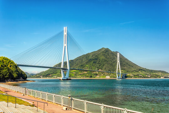 Scenic Seto Inland Sea in Western Japan