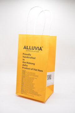Alluvia chocolatier paper bag in Manila, Philippines