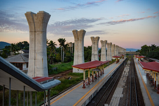 THAILAND NAKHON RATCHASIMA PAK CHONG HIGHTSPEED RAILWAY CONTRUCTUIN