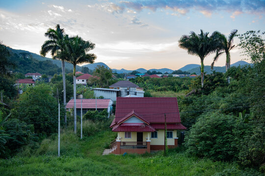 THAILAND NAKHON RATCHASIMA PAK CHONG HOUSE LANDSCAPE