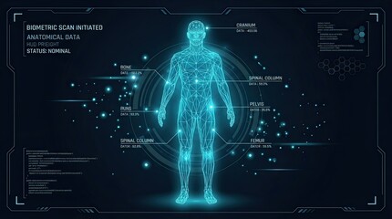 Fototapeta premium 3d rendered illustration of a human body