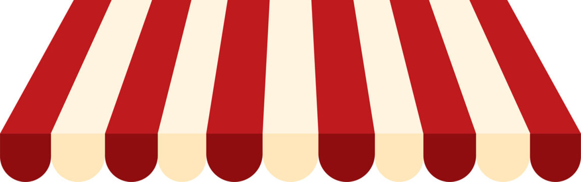 shop canopy red white striped tent store